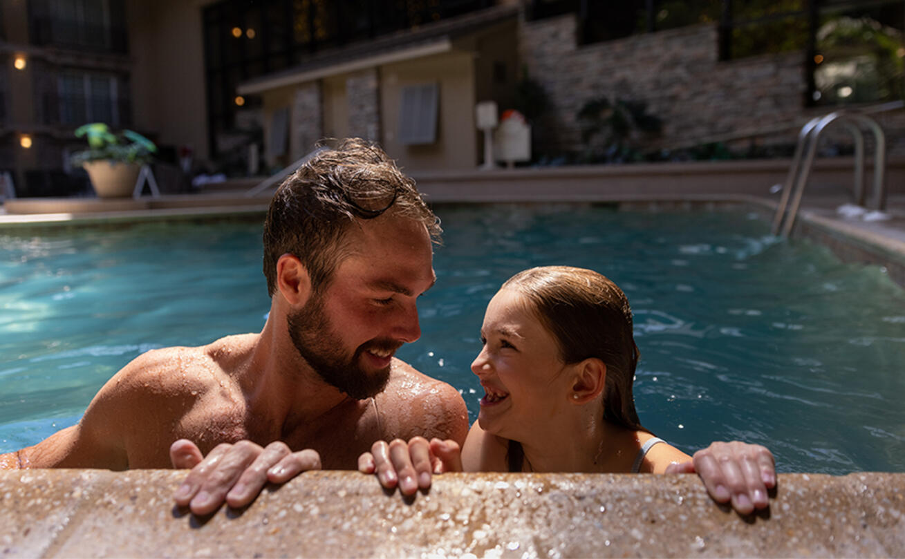 Enjoy our indoor pool